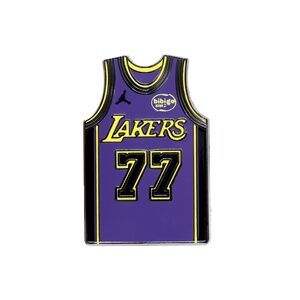 Luka Dončić Lakers Jersey Lapel Pin